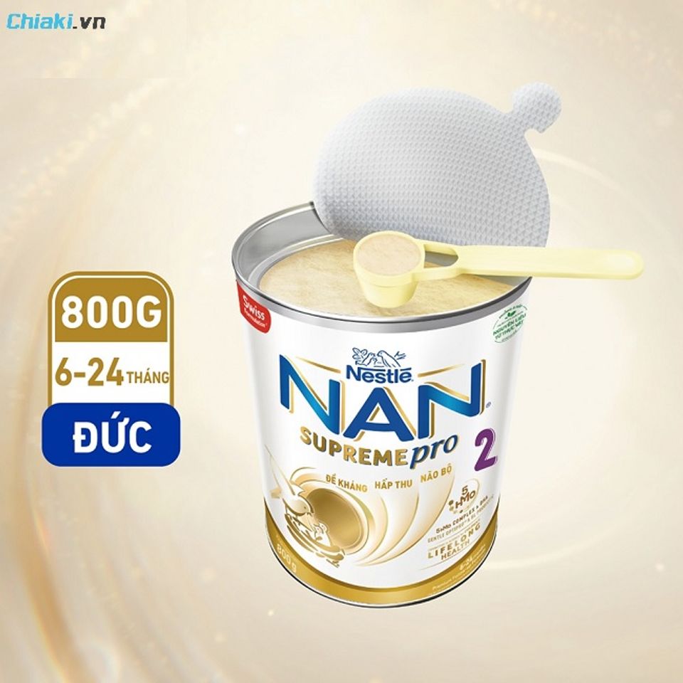 Sữa tăng c&acirc;n "quốc d&acirc;n" NAN Supreme Pro số 2 5HMO