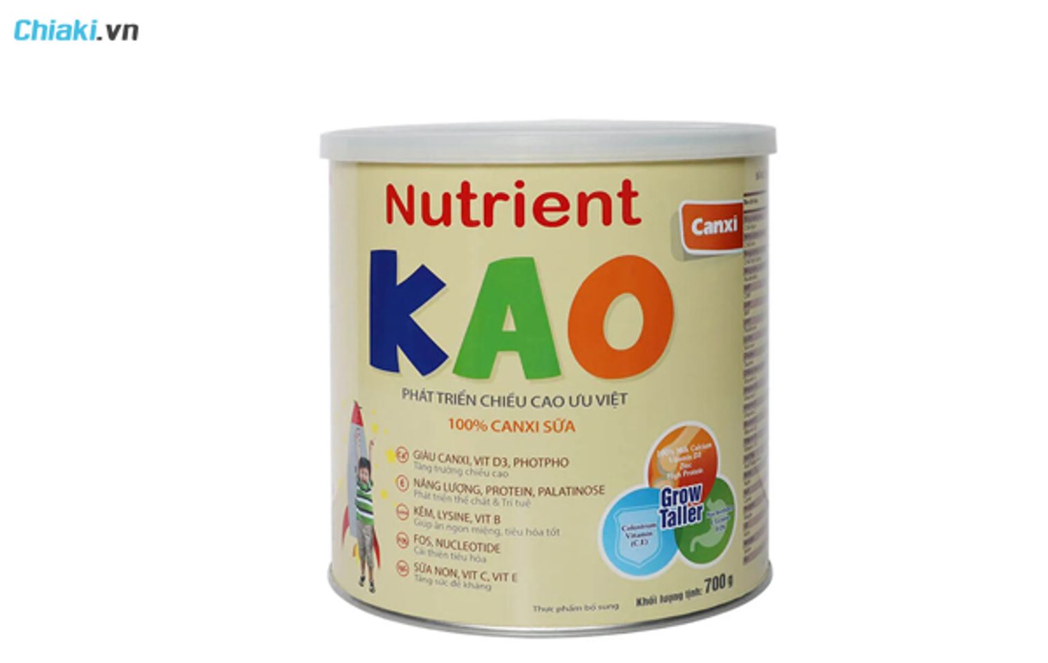 sữa tăng chiều cao cho b&eacute; 3 tuổi Nutrient KAO