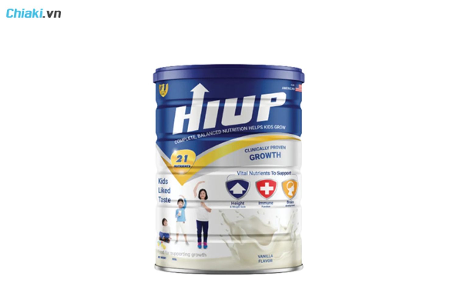 sữa tăng chiều cao cho b&eacute; 3 tuổi HIUP