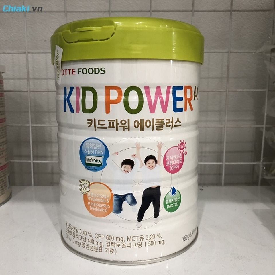 Sữa tăng chiều cao Kid Power A+ H&agrave;n Quốc cho trẻ dưới 10 tuổi