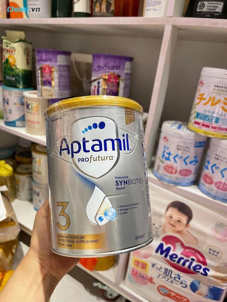 Sữa Aptamil &Uacute;c bạc số 3 ph&aacute;t triển to&agrave;n diện cho trẻ