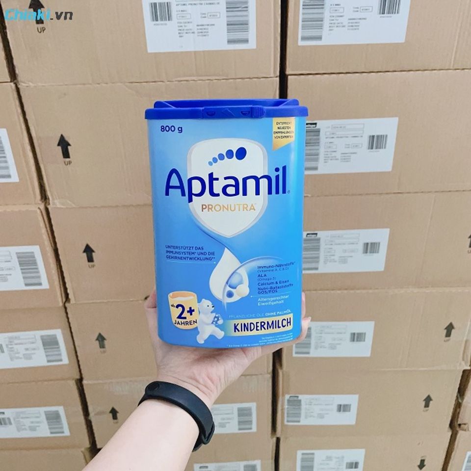 Sữa Aptamil Pronutra Đức 2+ mang đến dinh dưỡng vượt trội cho con