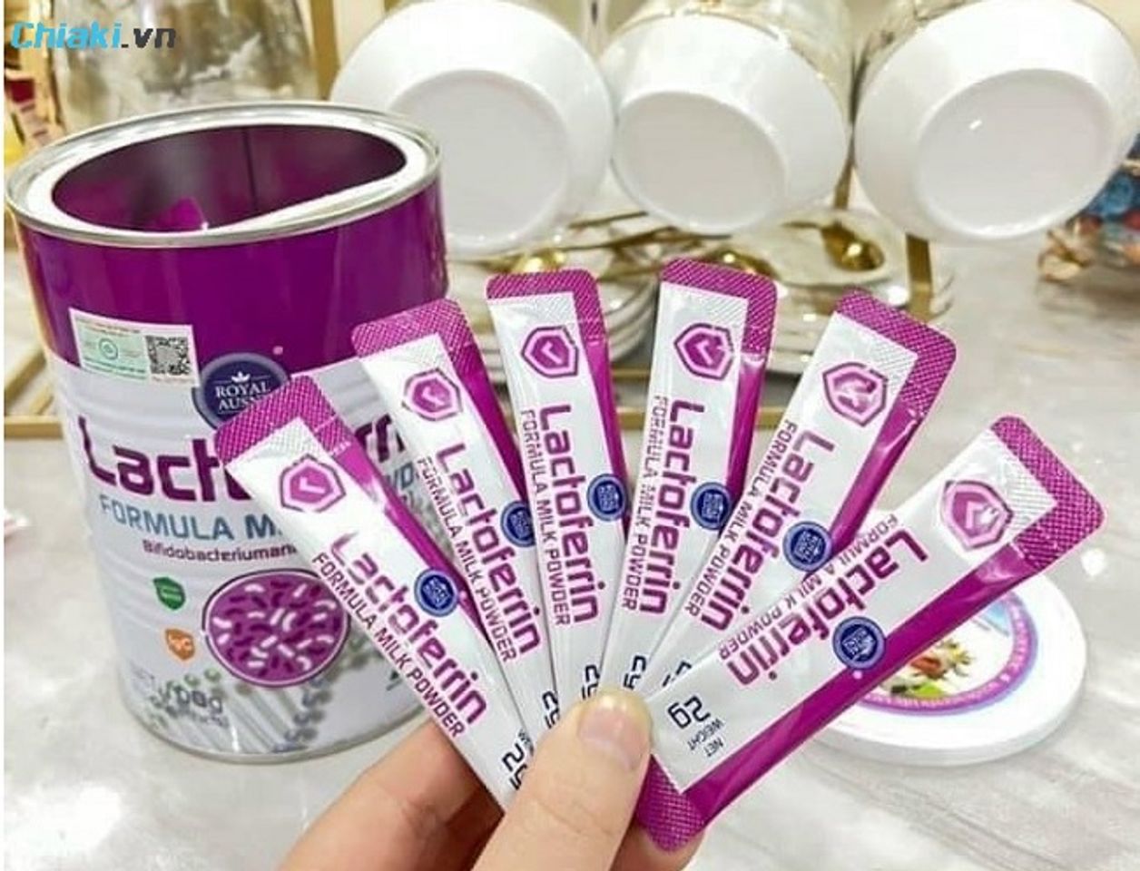 Sữa tăng sức đề kh&aacute;ng lactoferrin Royal Ausnz