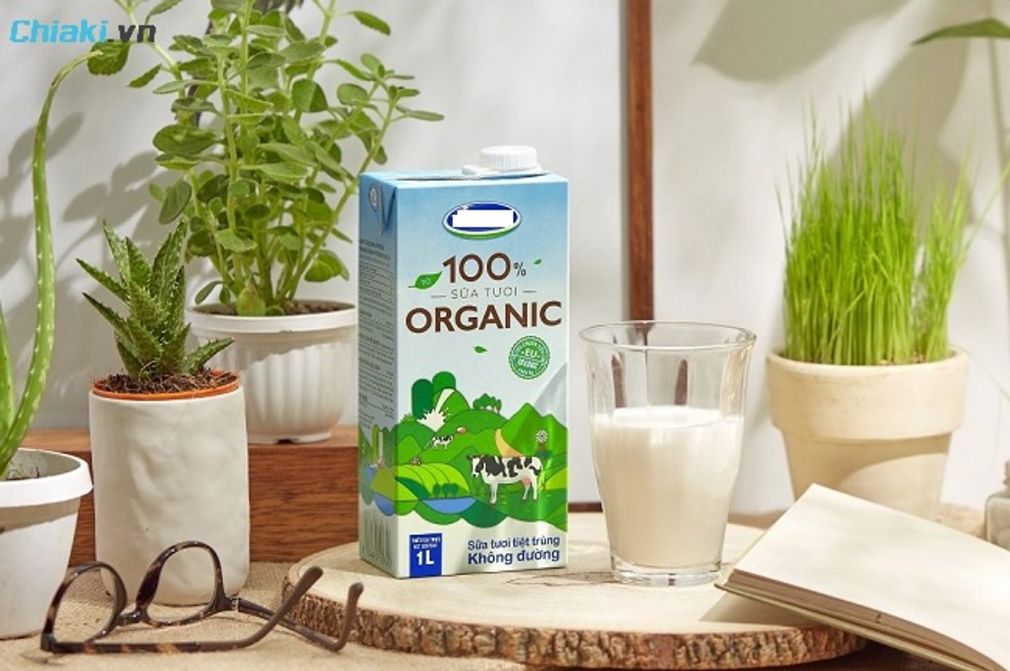 Sữa tươi tiệt tr&ugrave;ng kh&ocirc;ng đường