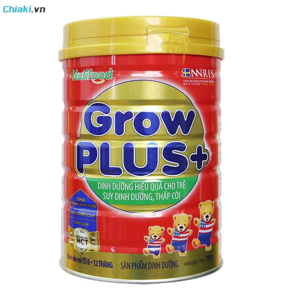 Sữa Việt Nam tốt cho trẻ 6-12 th&aacute;ng Grow Plus đỏ cao năng lượng