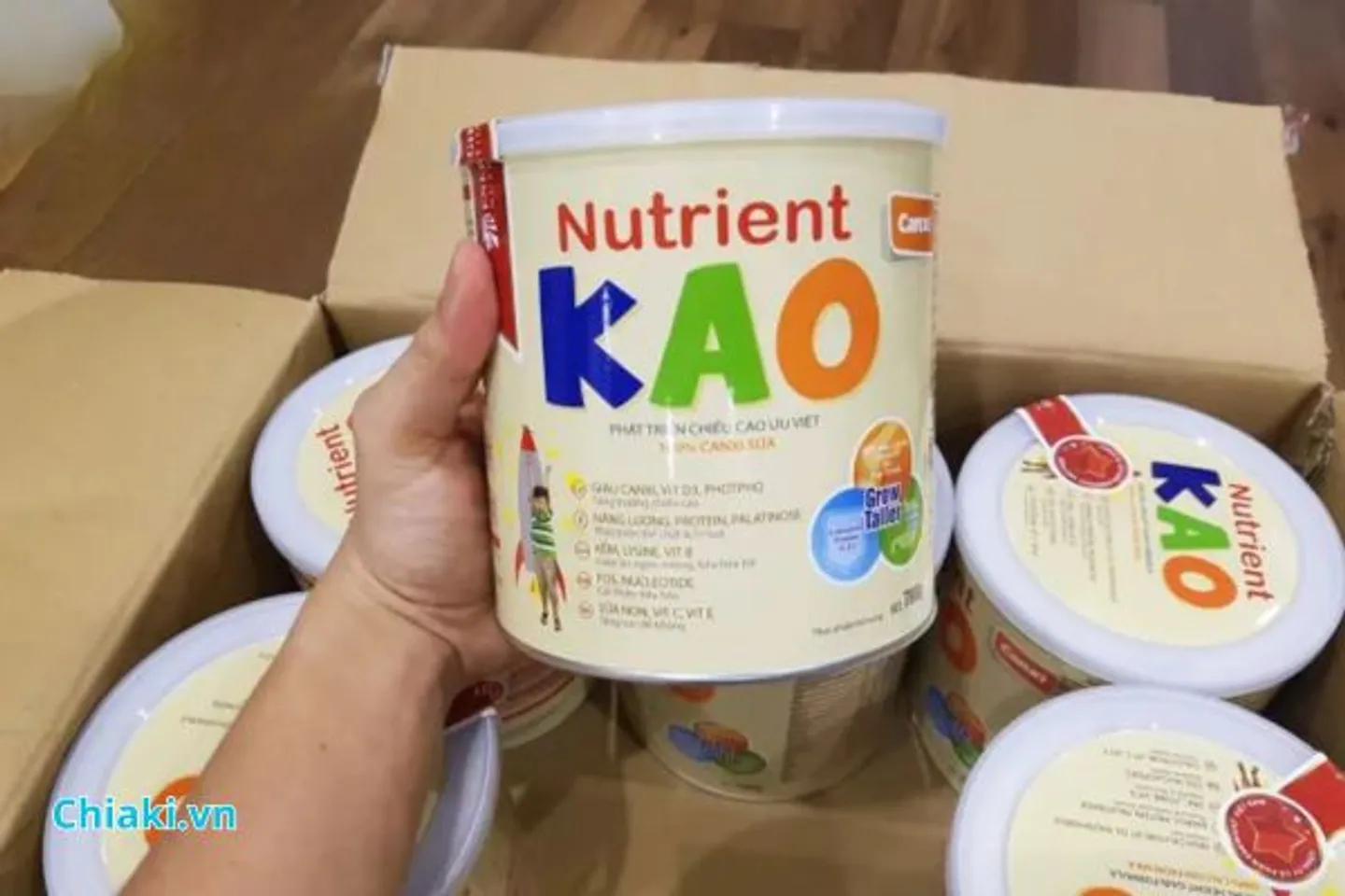 Sữa Nutrient KAO cho tới con trẻ 1-6 tuổi