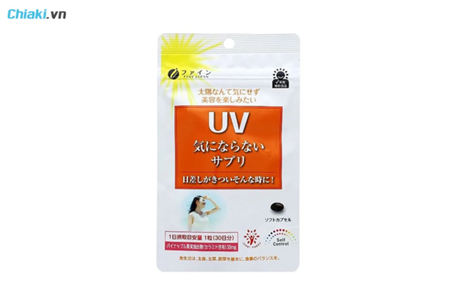 vi&ecirc;n uống chống nắng UV Fine