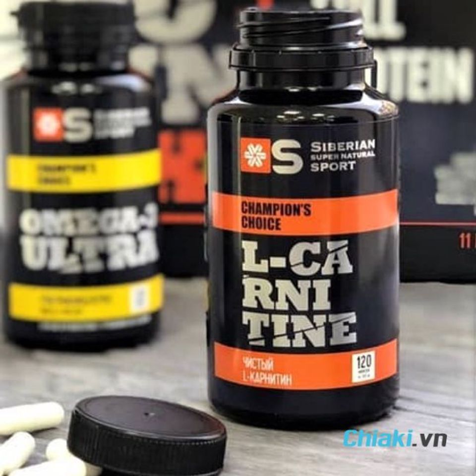 Vi&ecirc;n uống Siberian Supernatural Sport L-Carnitine