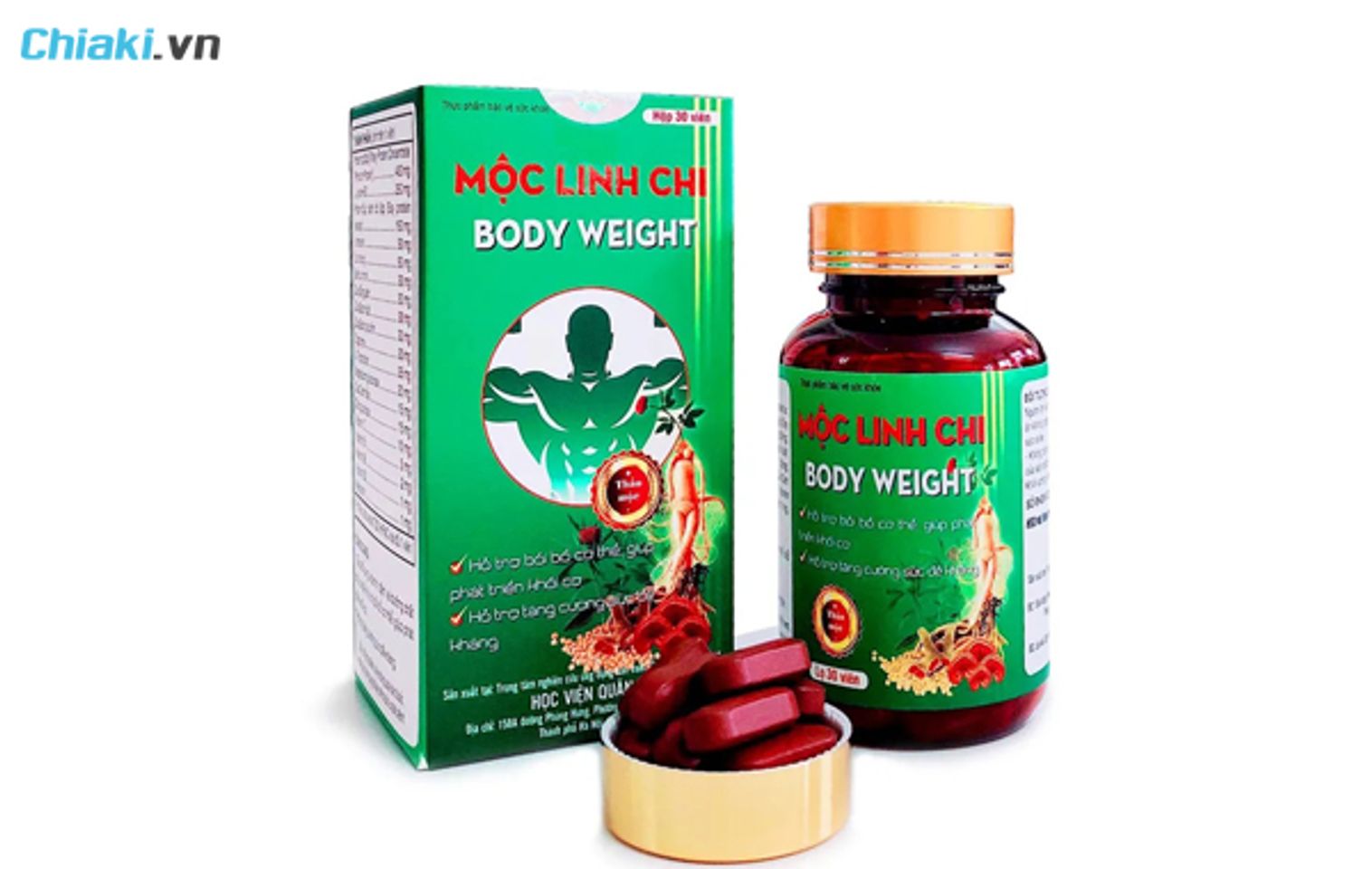 vi&ecirc;n uống tăng c&acirc;n Mộc Linh Chi&nbsp;