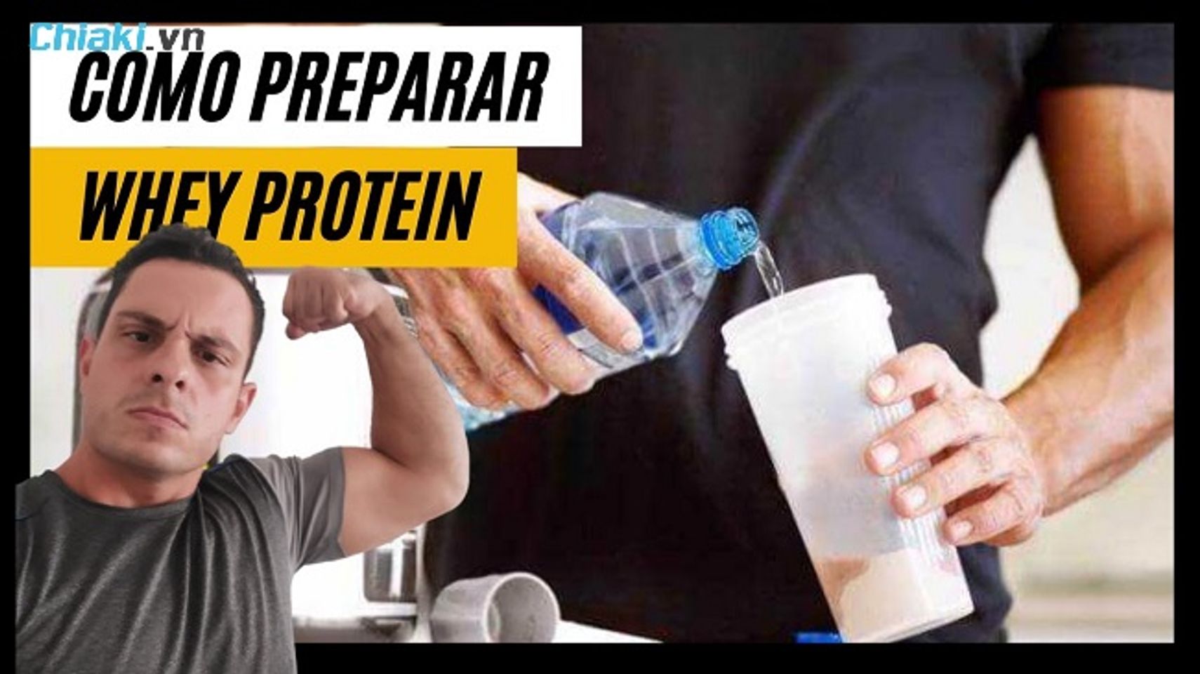 C&aacute;ch pha whey protein