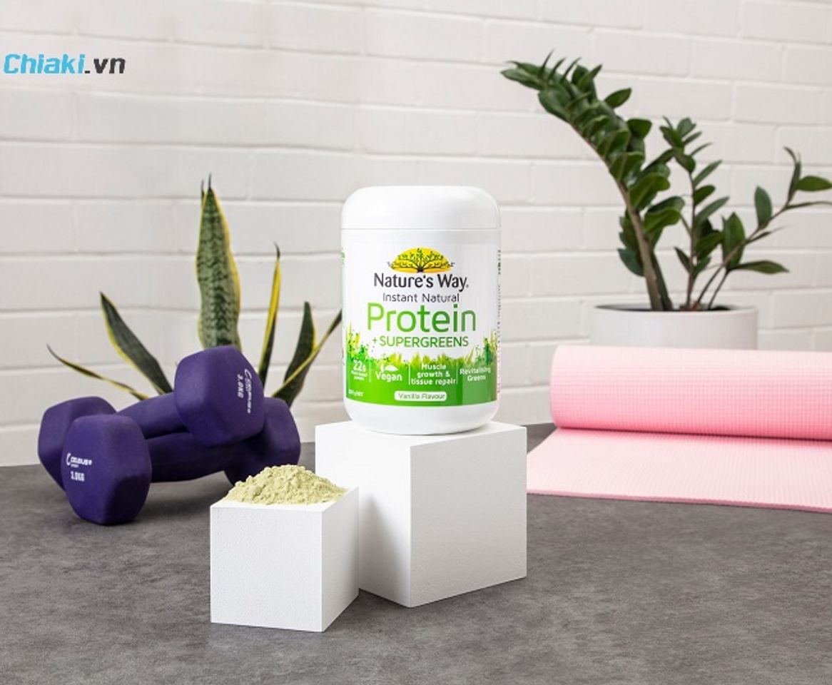 Bột hỗ trợ bổ sung Protein Nature&rsquo;s Way Instant Natural Protein