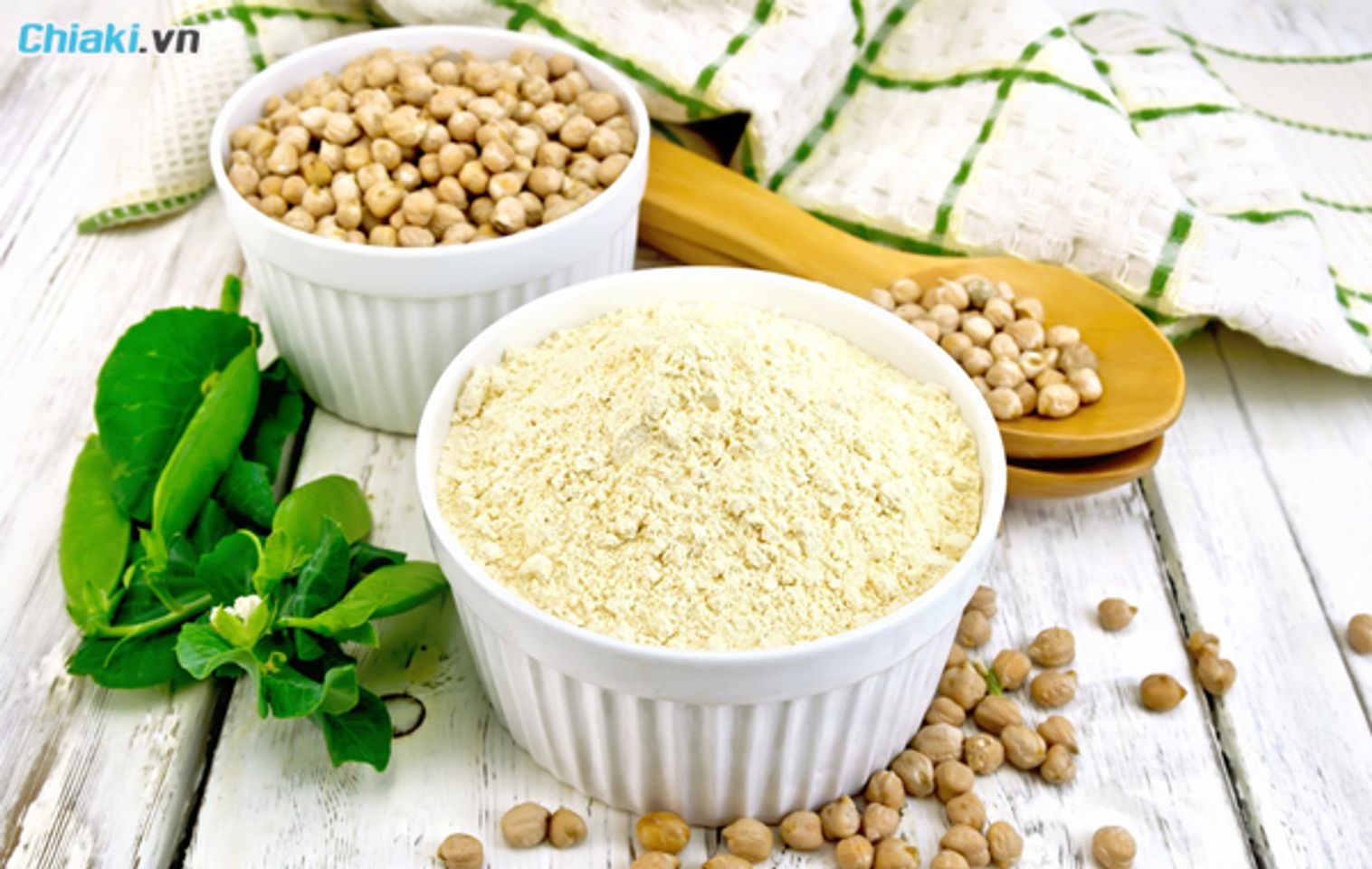 bột protein thực vật từ đậu h&agrave; lan