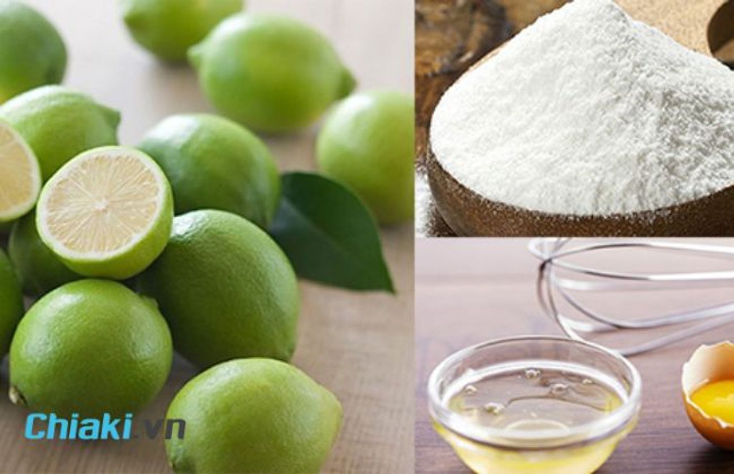 C&aacute;ch triệt l&ocirc;ng n&aacute;ch tại nh&agrave; bằng chanh, bột m&igrave; v&agrave; l&ograve;ng trắng trứng