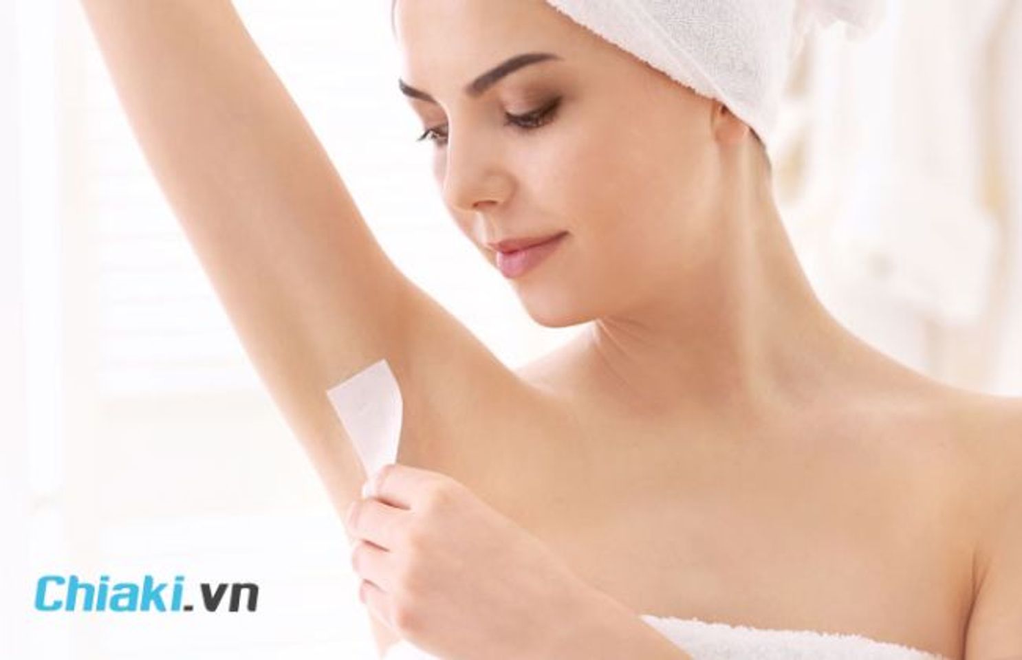 C&aacute;ch triệt l&ocirc;ng n&aacute;ch tại nh&agrave; - wax l&ocirc;ng