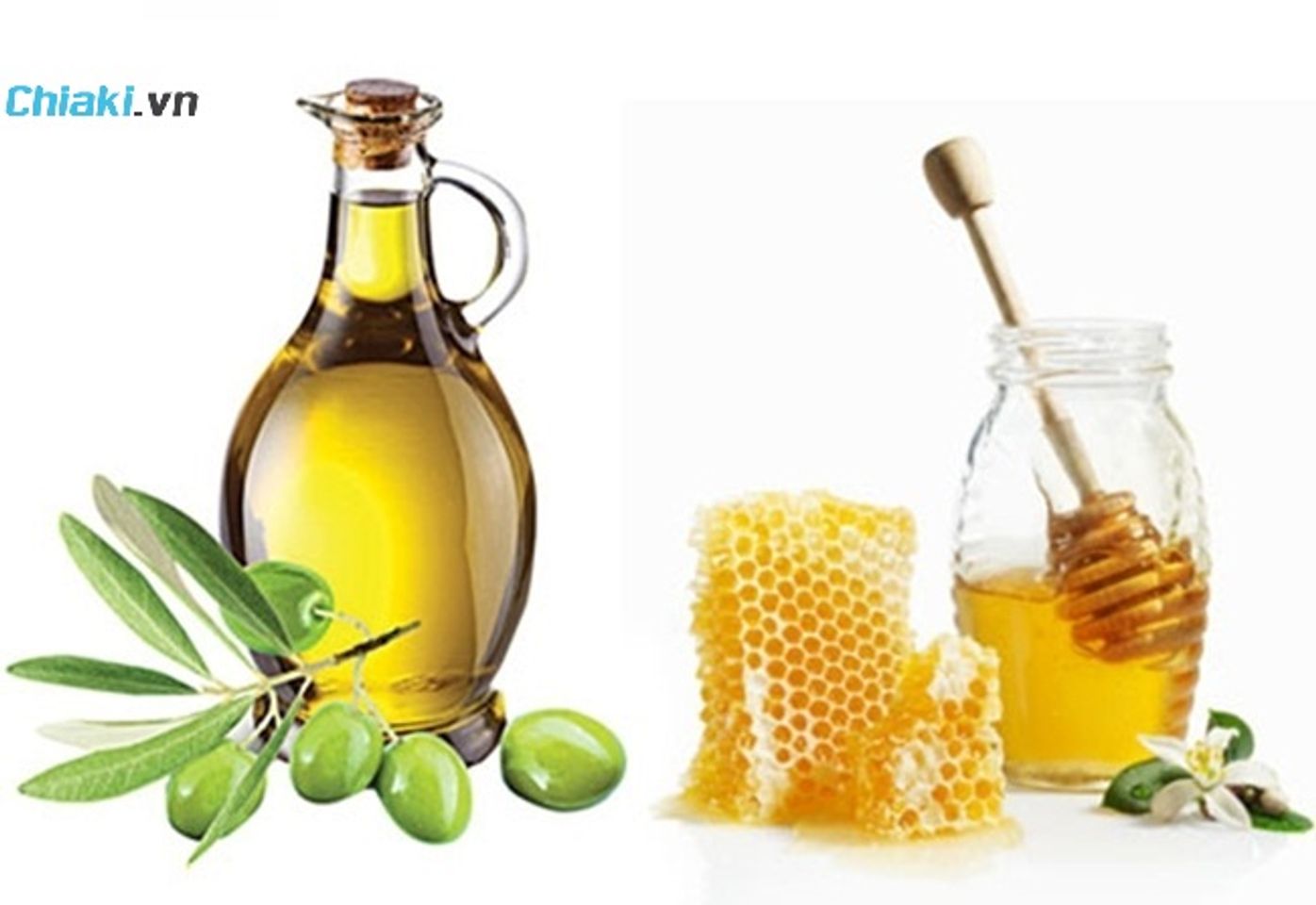 Dưỡng mi d&agrave;i với mật ong v&agrave; dầu oliu