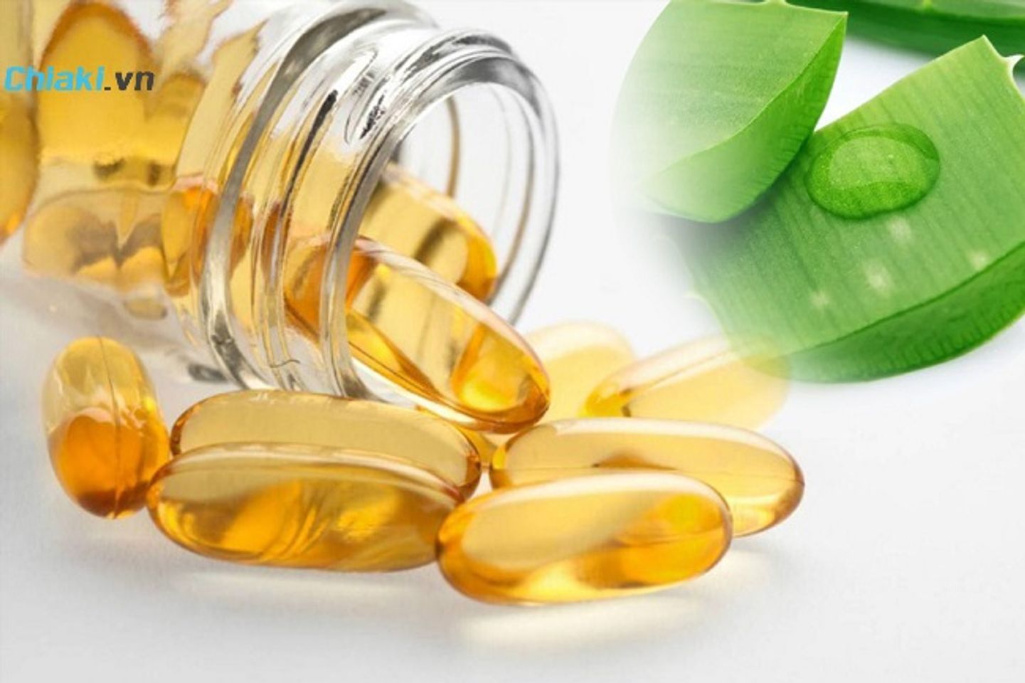 Dưỡng mi nhanh d&agrave;i bằng Vitamin E