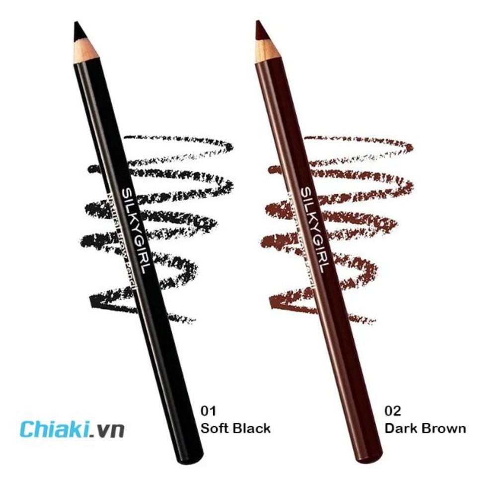 Ch&igrave; kẻ m&agrave;y Silkygirl Natural Brow Pencil&nbsp;