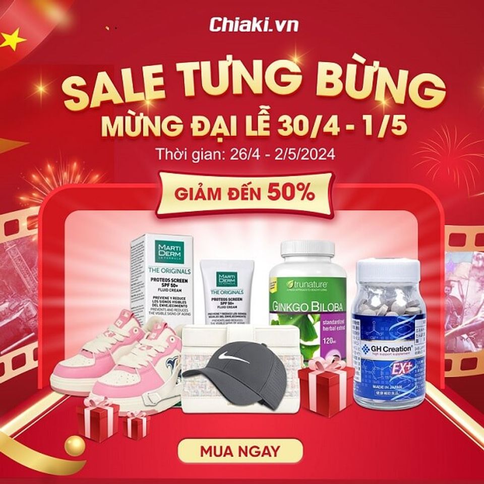 Chiaki Sale 30/4 - 1/5