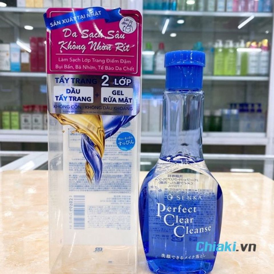 Sữa rửa mặt Senka tẩy trang Senka Perfect Clear Cleanser