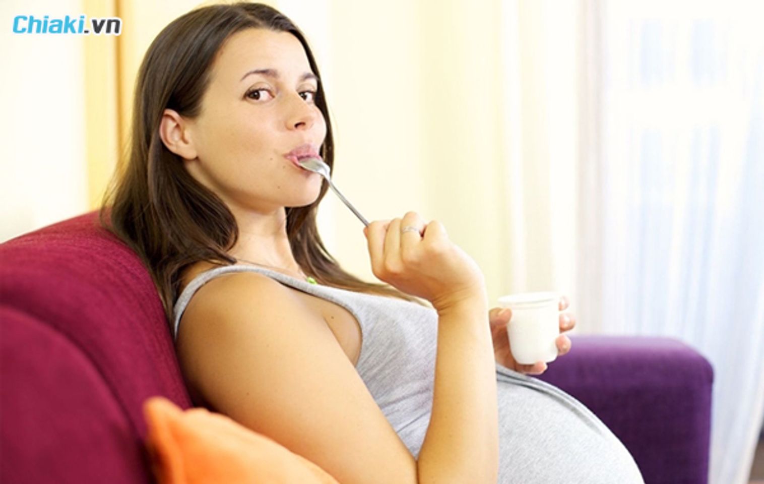 Hướng dẫn c&aacute;ch ăn sữa chua cho b&agrave; bầu 3 th&aacute;ng đầu l&agrave;nh t&iacute;nh