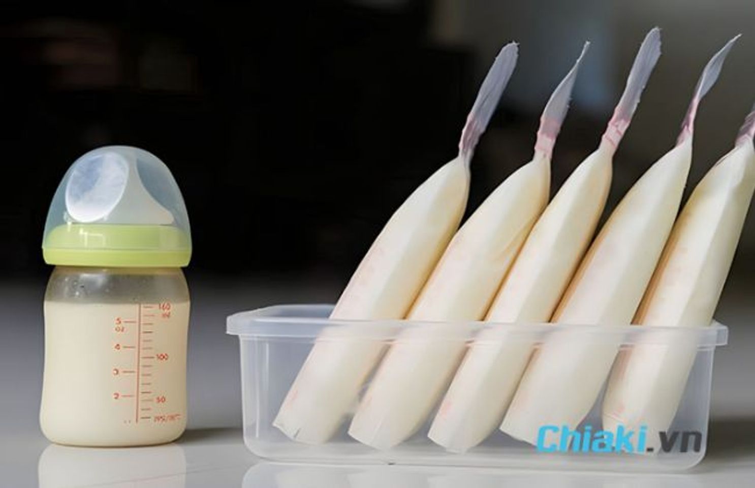 Hương vị sữa mẹ sau khi r&atilde; đ&ocirc;ng