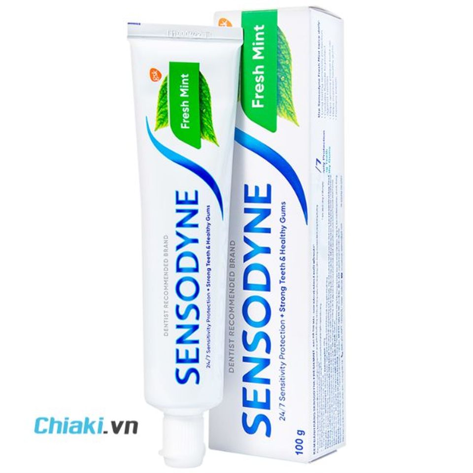 Kem đ&aacute;nh răng trị h&ocirc;i miệng Sensodyne