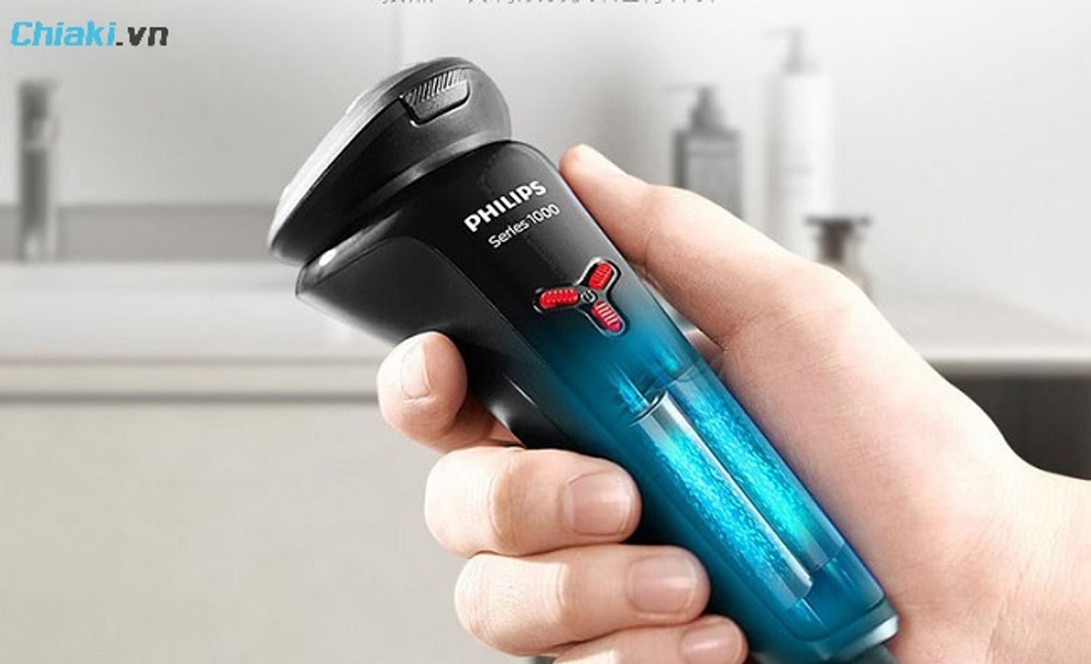 M&aacute;y cạo r&acirc;u Philips S1213 chống nước&nbsp;l&agrave;nh t&iacute;nh