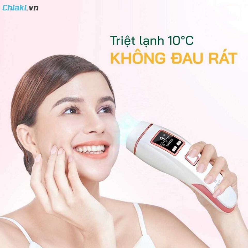 M&aacute;y triệt l&ocirc;ng trẻ h&oacute;a da Dr Glatt IPL Pro gi&uacute;p da s&aacute;ng hồng, săn chắc