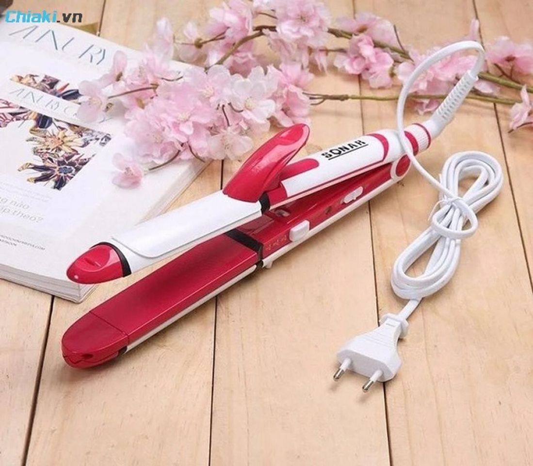 M&aacute;y uốn duỗi t&oacute;c 2 trong 1 gi&aacute; th&agrave;nh rẻ, tạo được nhiều kiểu t&oacute;c