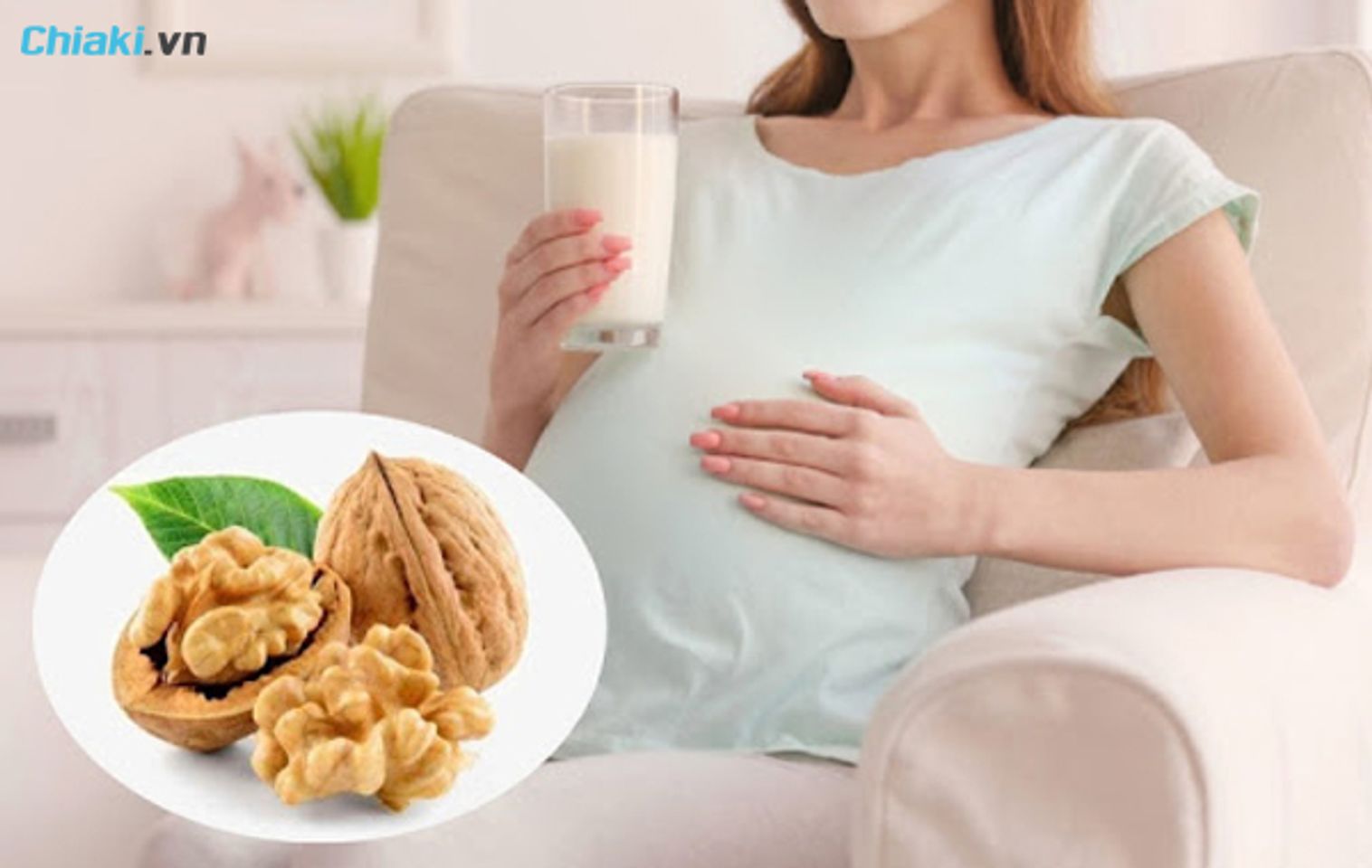 những lưu &yacute; khi uống sữa &oacute;c ch&oacute; cho b&agrave; bầu