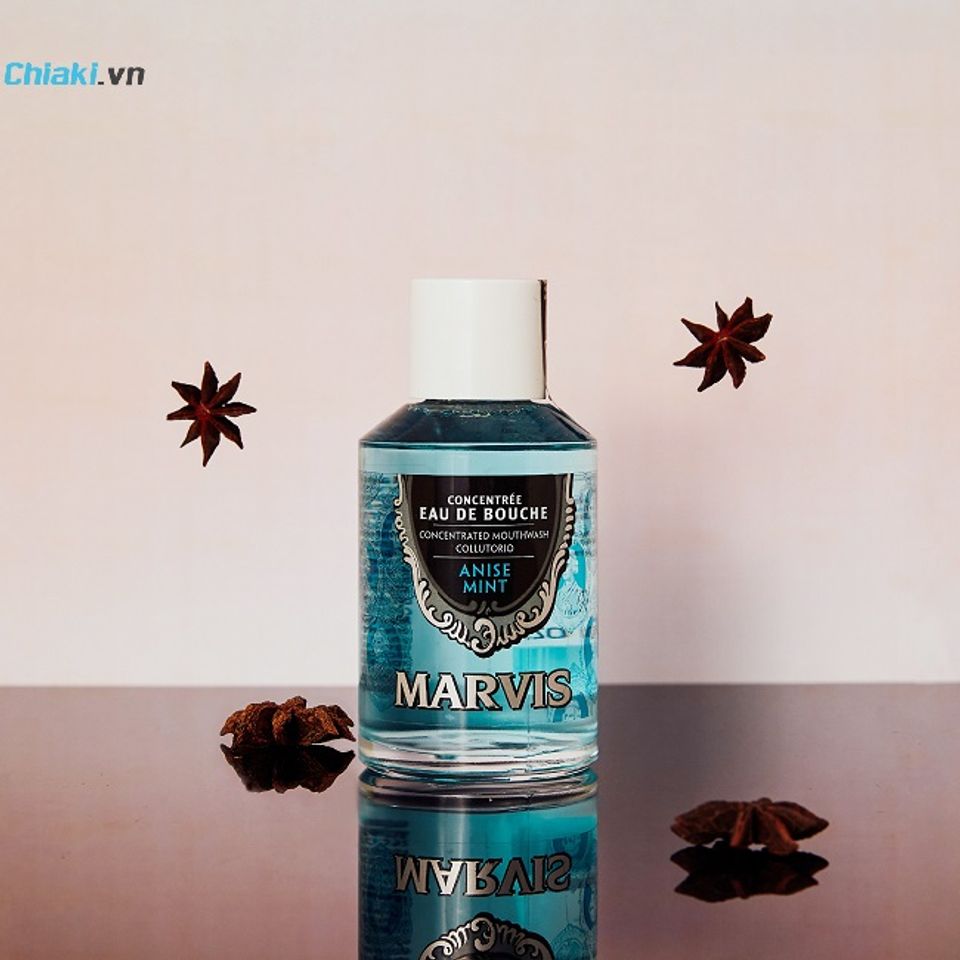 Nước s&uacute;c miệng Marvis Anise Mint Concentrated Mouthwash