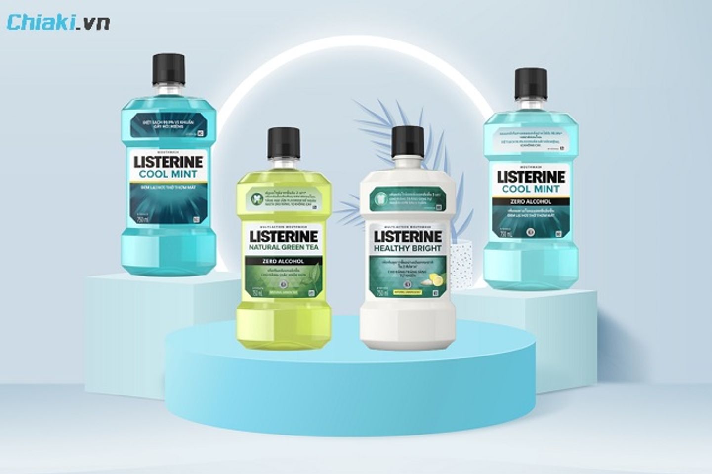 Nước s&uacute;c miệng Listerine trị vi&ecirc;m lợi, diệt khuẩn