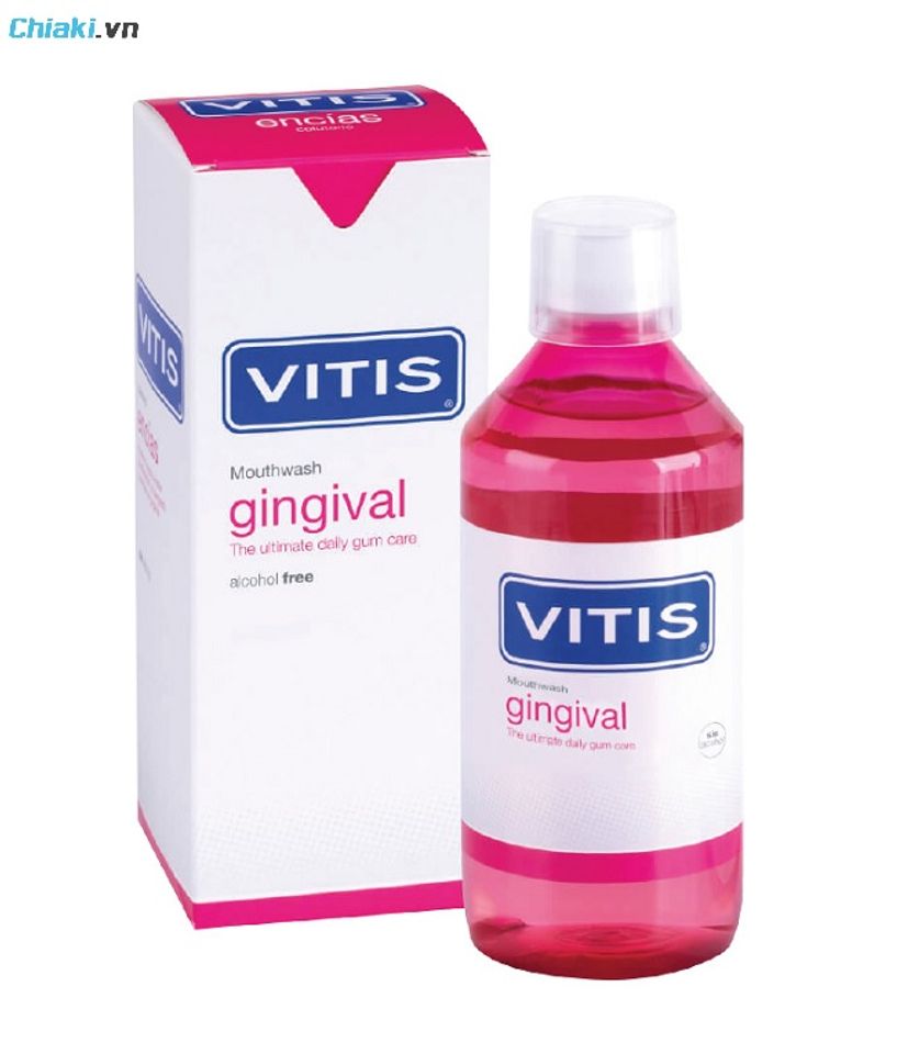 Nước s&uacute;c miệng Vitis Gingival ph&ugrave; hợp cho nướu v&agrave; răng nhạy cảm