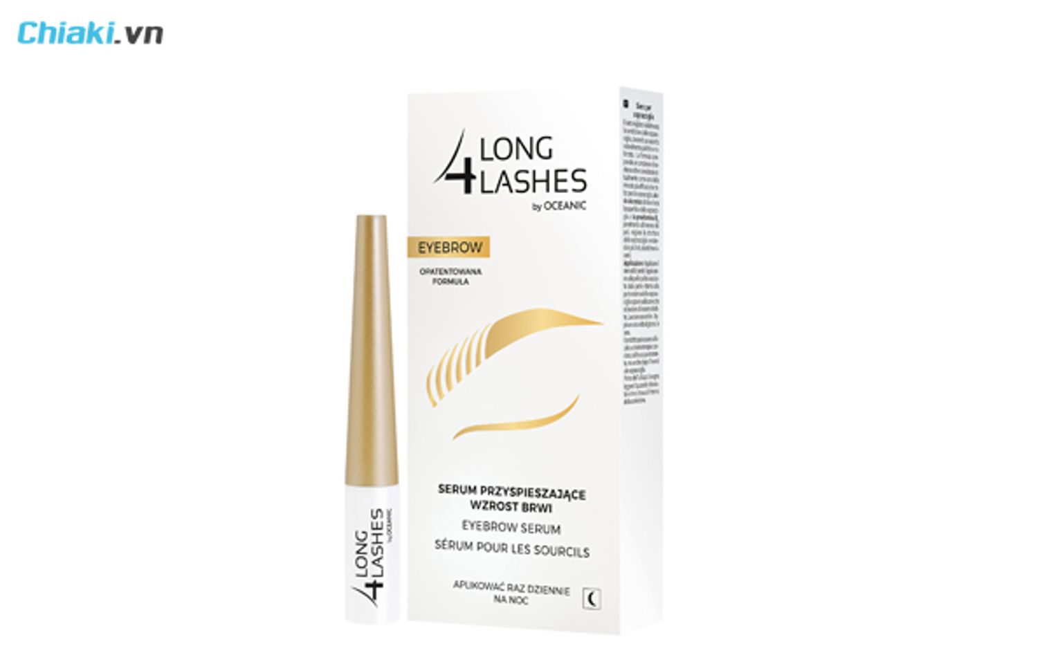 serum dưỡng l&ocirc;ng m&agrave;y Long4 Lashes by Oceanic Eyebrow