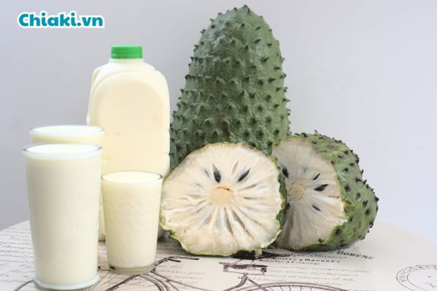 Sinh tố m&atilde;ng cầu sữa chua