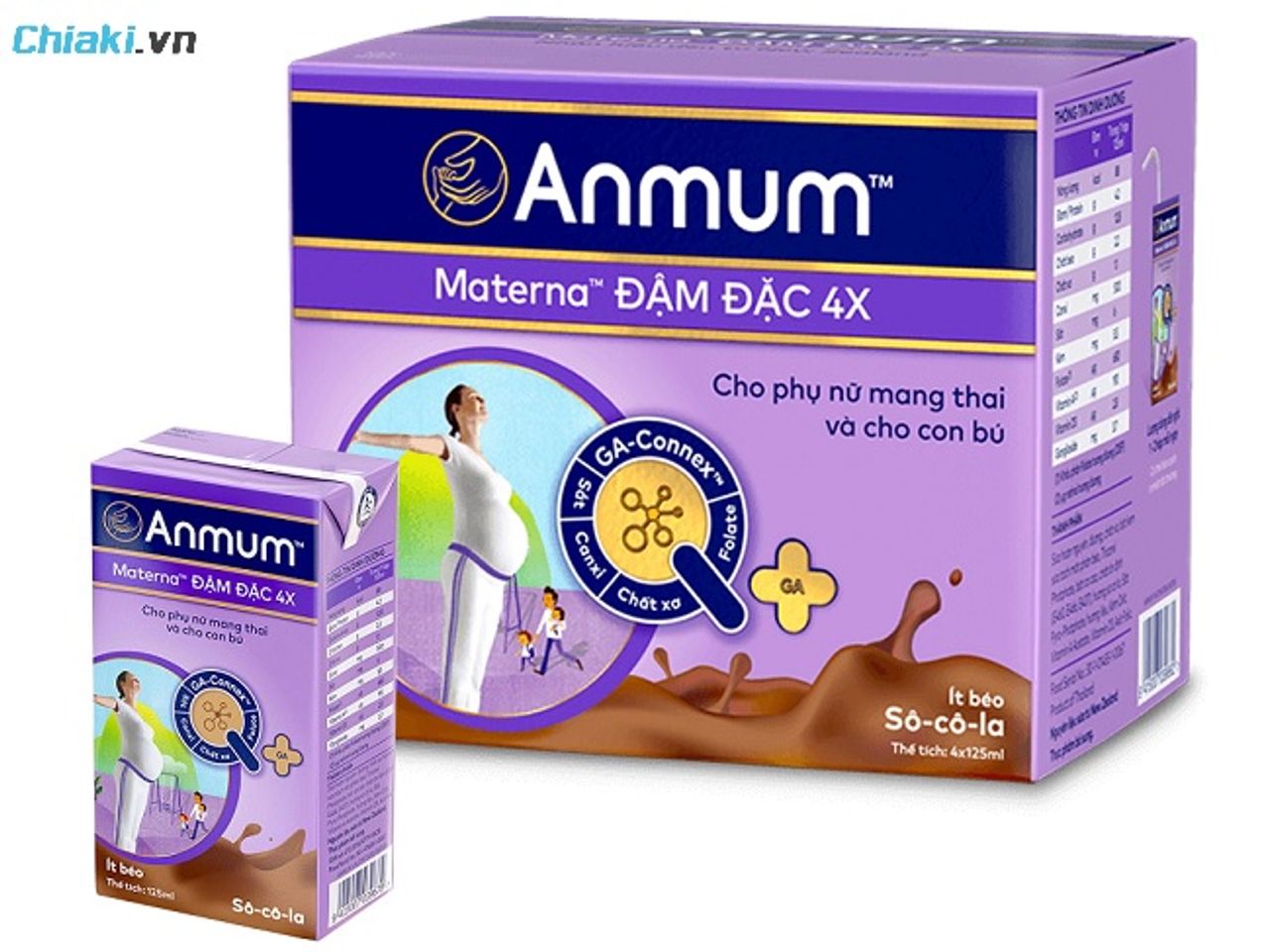 Sữa bầu Anmum pha sẵn bổ sung nguồn dinh dưỡng tối ưu cho mẹ v&agrave; b&eacute;