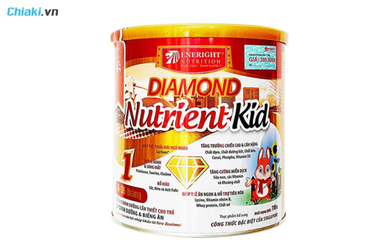 sữa cao năng lượng cho b&eacute; dưới 1 tuổi Diamond Nutrient Kid c&oacute; 1-0-2