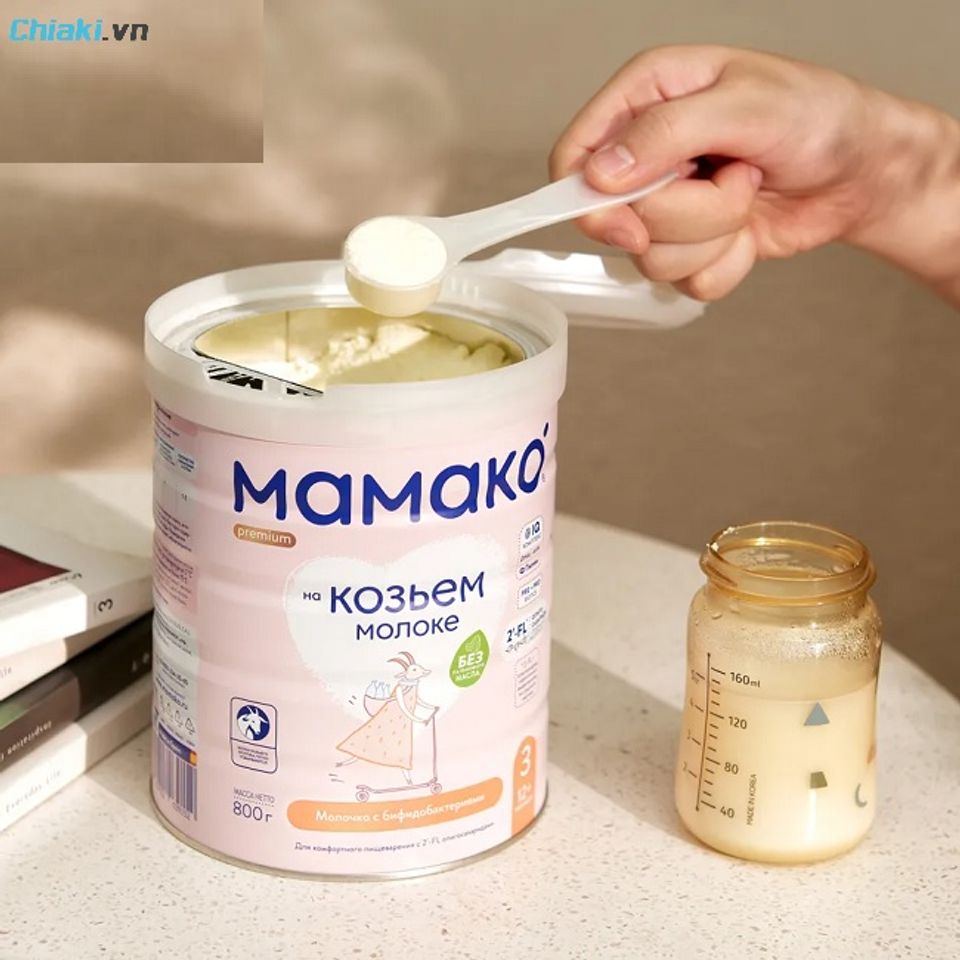Sữa d&ecirc; Nga MAMAKO Premium nổi tiếng tại thị trường Ch&acirc;u &Acirc;u
