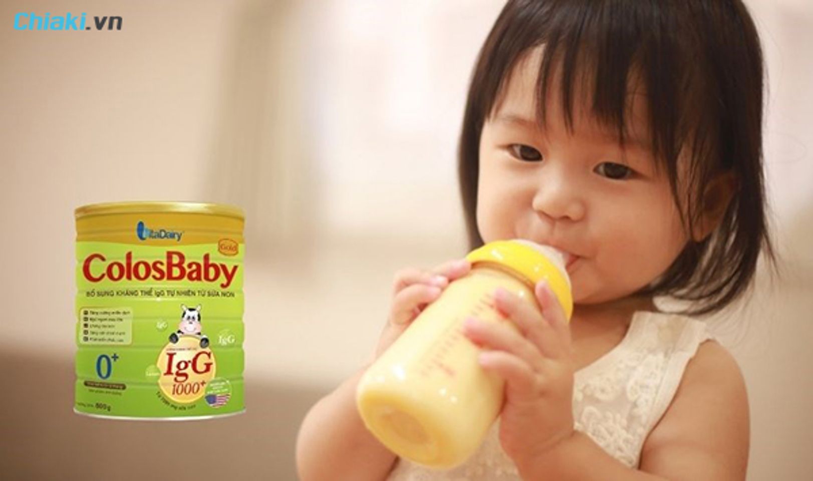 Sữa Colosbaby số 0 cung cấp lượng canxi cần thiết