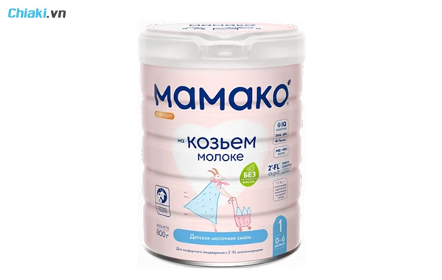 sữa cao năng lượng cho b&eacute; dưới 1 tuổi Mamako Premium c&oacute; 1-0-2