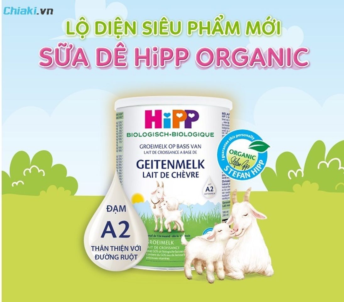 Sữa d&ecirc; Hipp Organic hỗ trợ bảo vệ đường ruột, tăng đề kh&aacute;ng