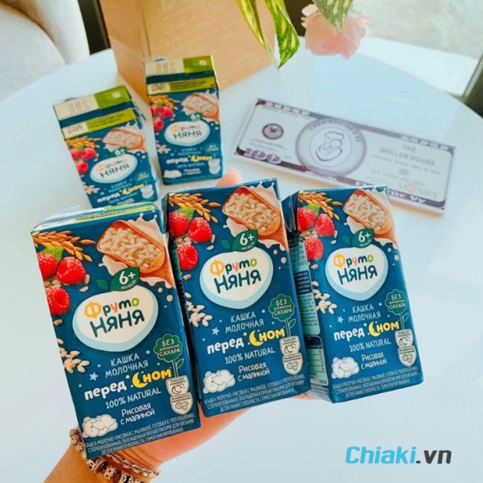 Sữa đ&ecirc;m Nga Fruto Nyanya&nbsp;