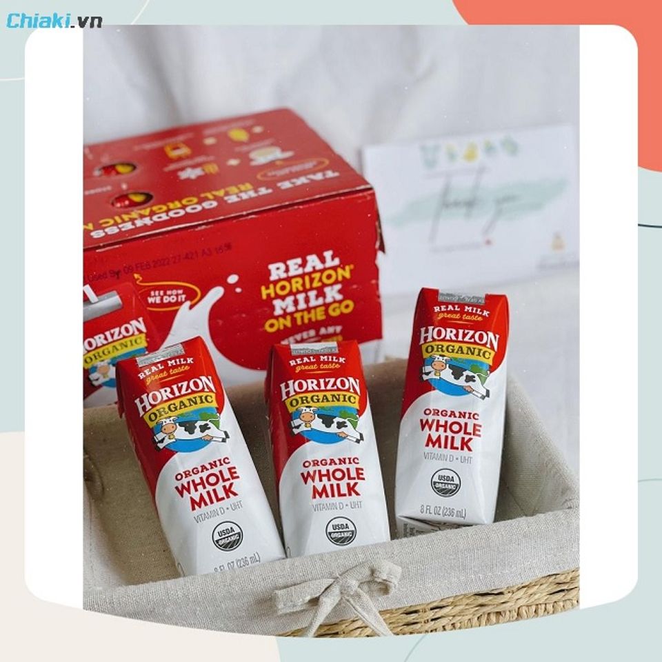 Sữa pha sẵn Horizon Organic cải thiện chiều cao cho b&eacute;