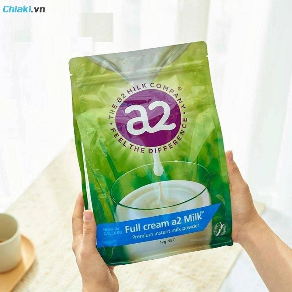 Sữa nguy&ecirc;n kem dạng bột A2 th&iacute;ch hợp sử dụng cho cả gia đ&igrave;nh
