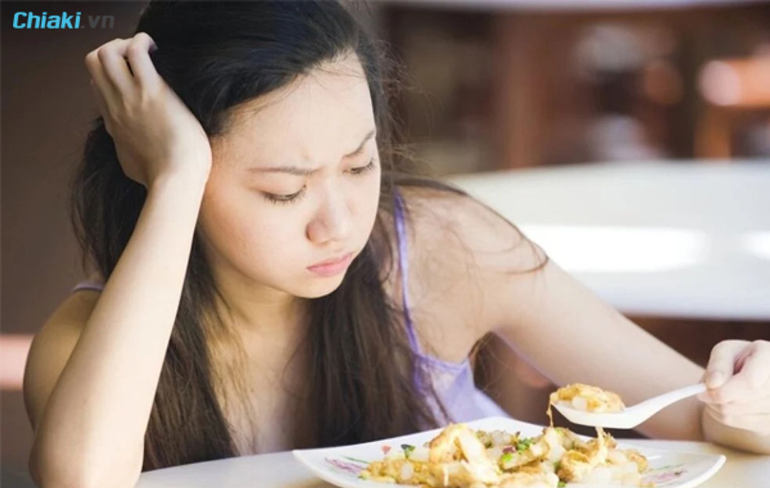 Cơ thể gầy ốm do ăn &iacute;t