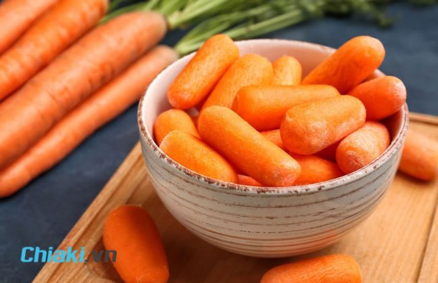 Thực phẩm gi&agrave;u kali - c&agrave; rốt