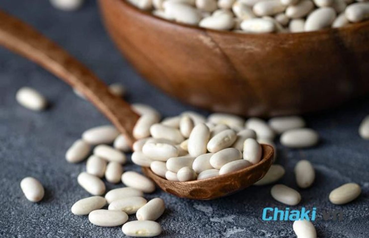 thực phẩm gi&agrave;u kali - đậu trắng