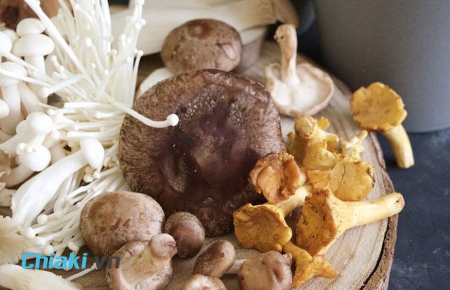 Thực phẩm gi&agrave;u kali - nấm