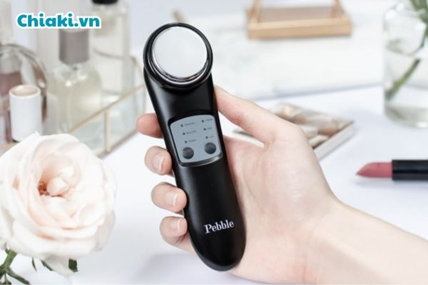 M&aacute;y đẩy tinh chất Pebble Fleur