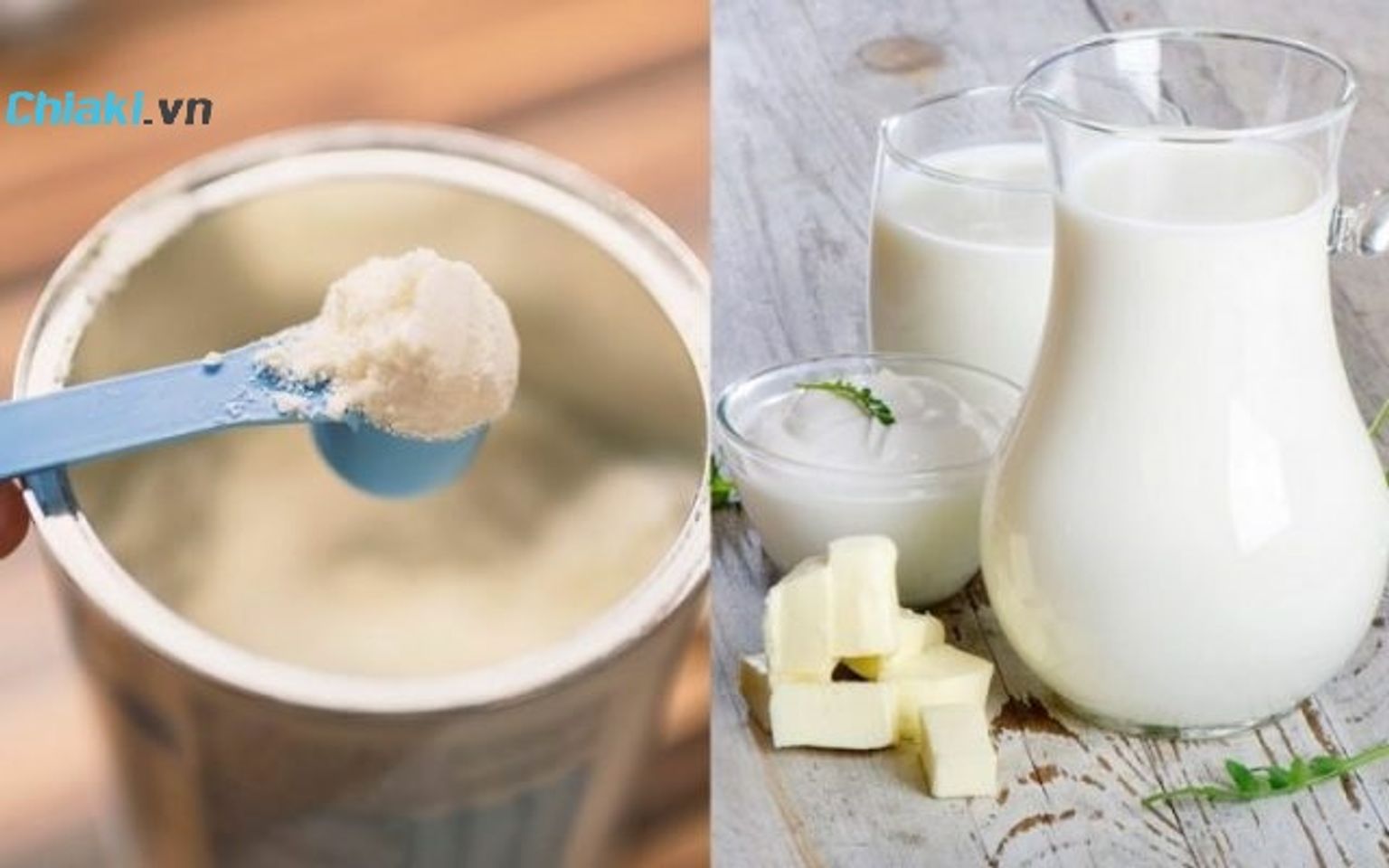 C&aacute;ch pha sữa bột t&aacute;ch b&eacute;o